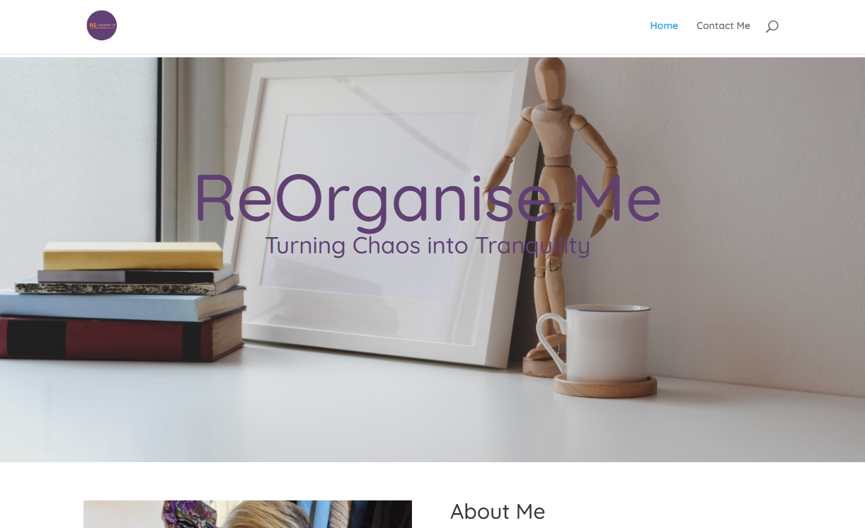 reorganise me website<br />

